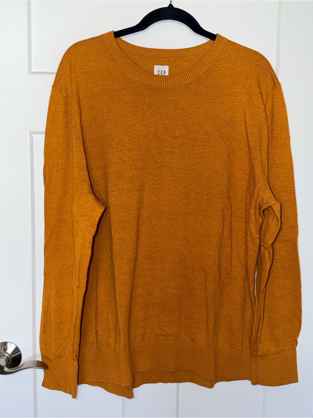 Gap Crew Neck Sweater - Dark Mustard